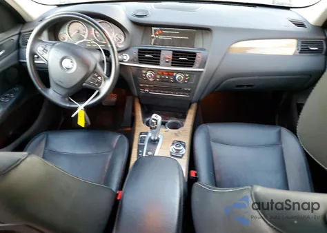 2013 BMW X3 xDrive28I z USA, uszkodzony, nr VIN 5UXWX9C57D0A12087